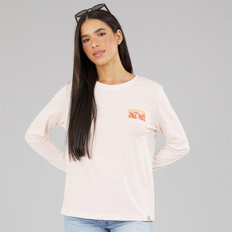 Lagooners Womens Brixcombe T-Shirt Ecru - Image 2
