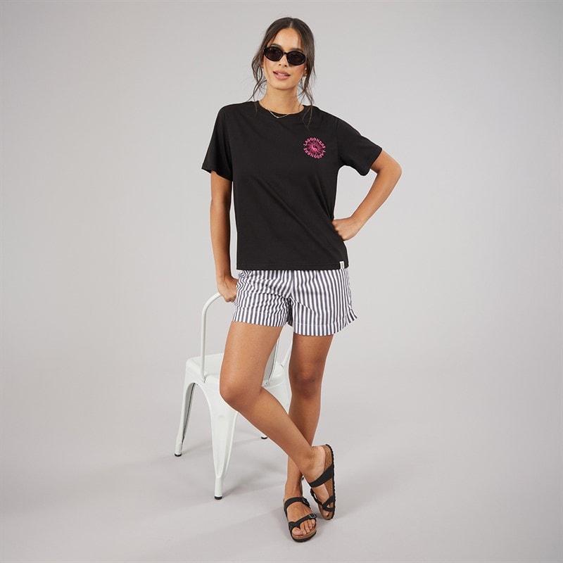 Lagooners Womens Primrose T-Shirt Black - Image 4