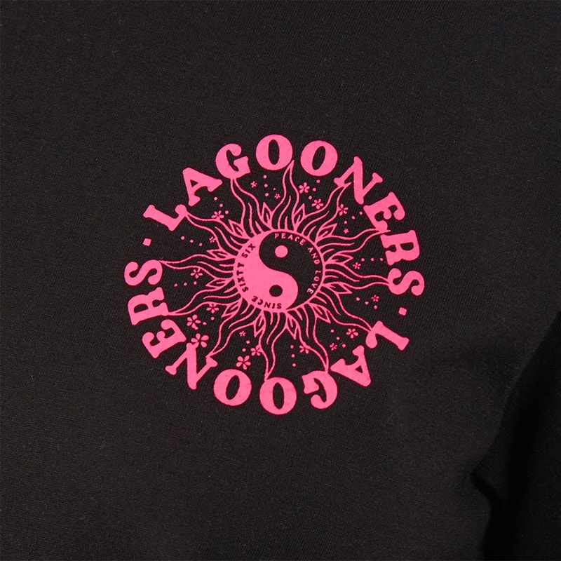 Lagooners Womens Primrose T-Shirt Black - Image 5