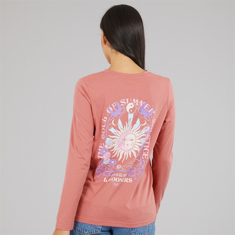 Lagooners Womens Airdrie T-Shirt Brandie Apricot - Image 3