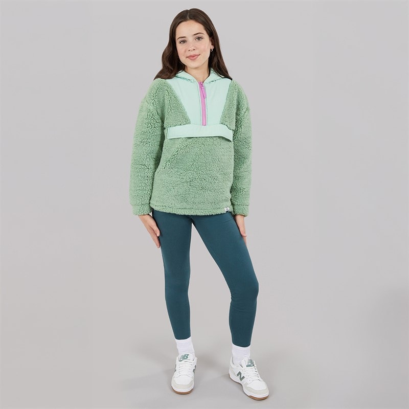 Lagooners Girls Haylock Borg Fleece Green Bay - Image 4