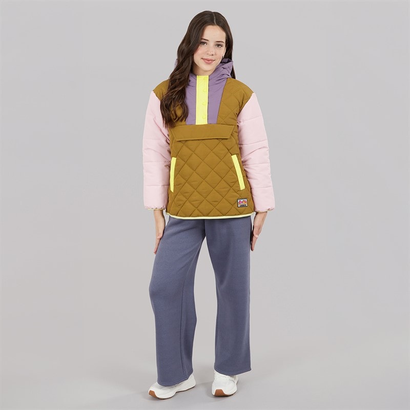 Lagooners Girls Whitworth Puffer Coat Green - Image 4