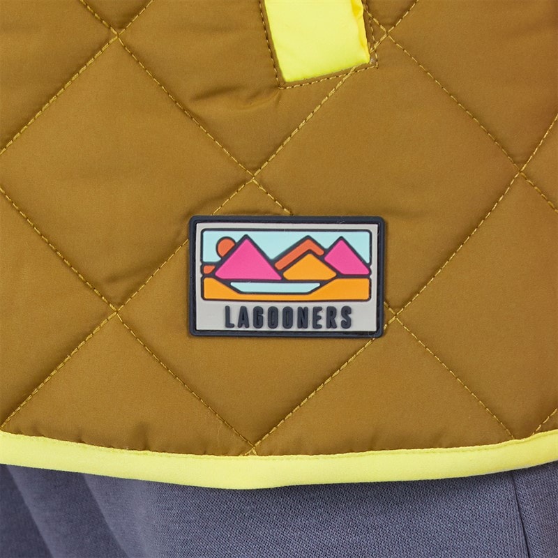 Lagooners Girls Whitworth Puffer Coat Green - Image 5