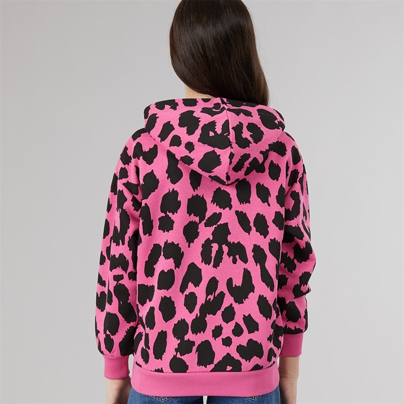Lagooners Girls Hawthorn Hoodie Bright Pink - Image 2
