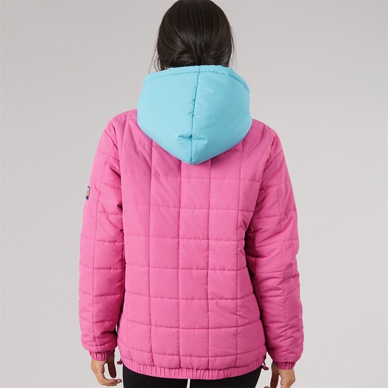 Lagooners Womens Ash OTH Padded Jacket Hot Pink - Image 2