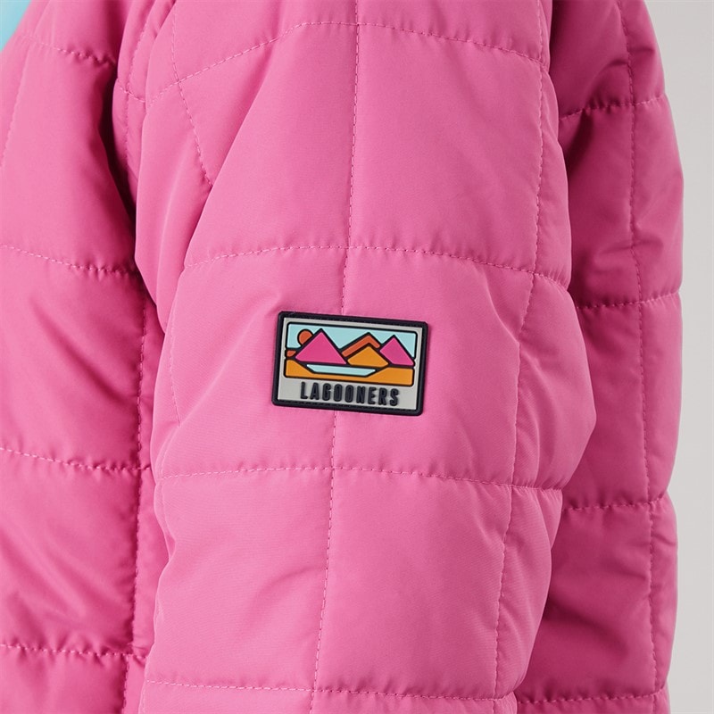 Lagooners Womens Ash OTH Padded Jacket Hot Pink - Image 5