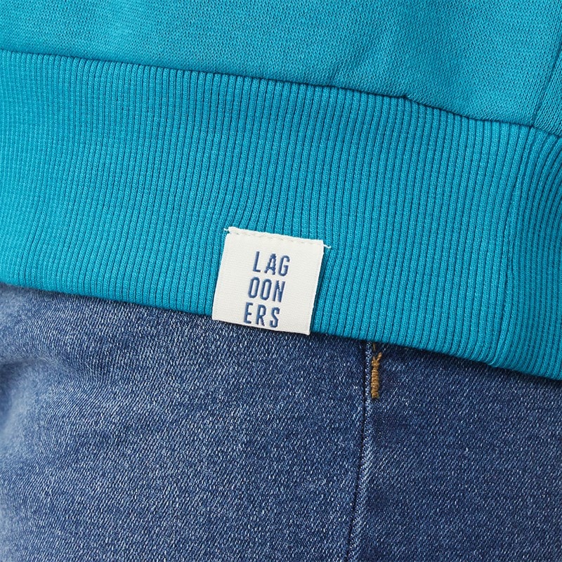 Lagooners Womens Marshmere Graphic Sweatshirt Bluebird - Image 5