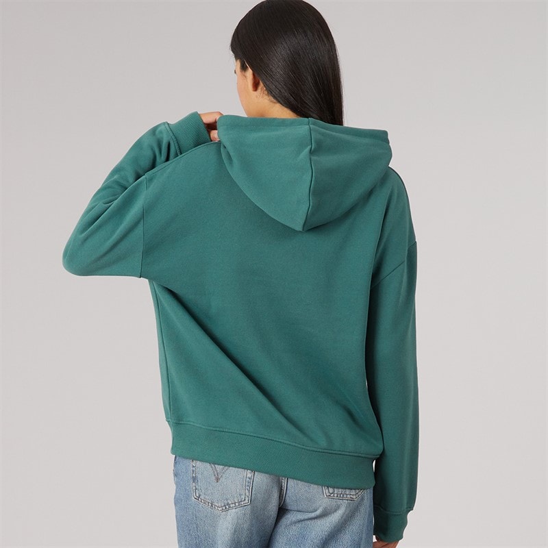Lagooners Womens Thimblewick Hoodie Khaki - Image 2