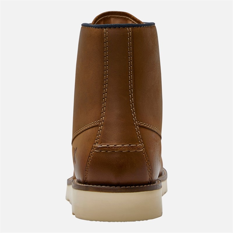 Lagooners Mens Bross Mocc Boots Brown - Image 3