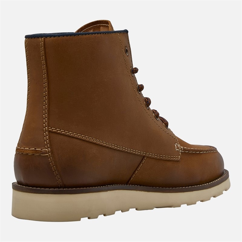 Lagooners Mens Bross Mocc Boots Brown - Image 5