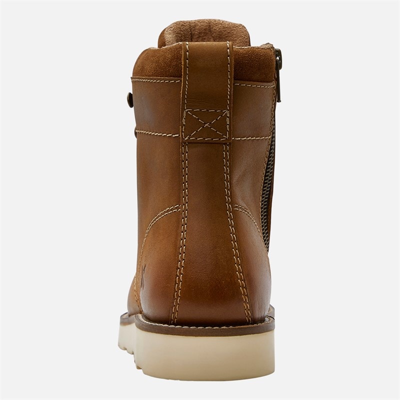 Lagooners Mens Joe Lace Boots Brown - Image 3