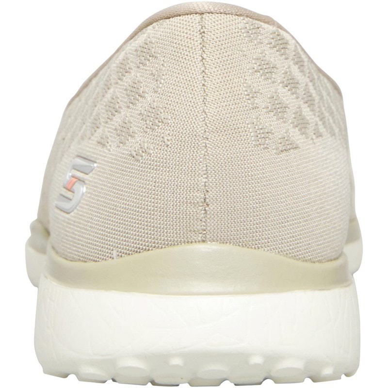 SKECHERS SPORT SKECHERS Womens Microburst One Up Pumps Natural - Image 3