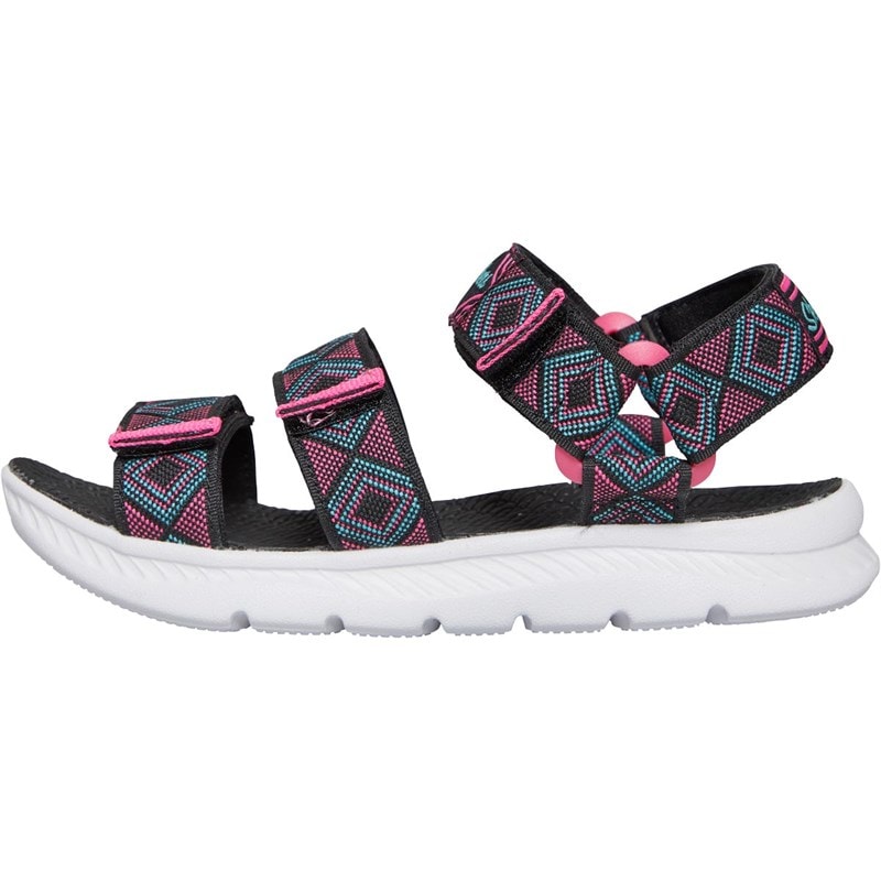 SKECHERS SPORT SKECHERS Junior C-Flex Bohemian Beauty Sandals Black/Multi - Image 2