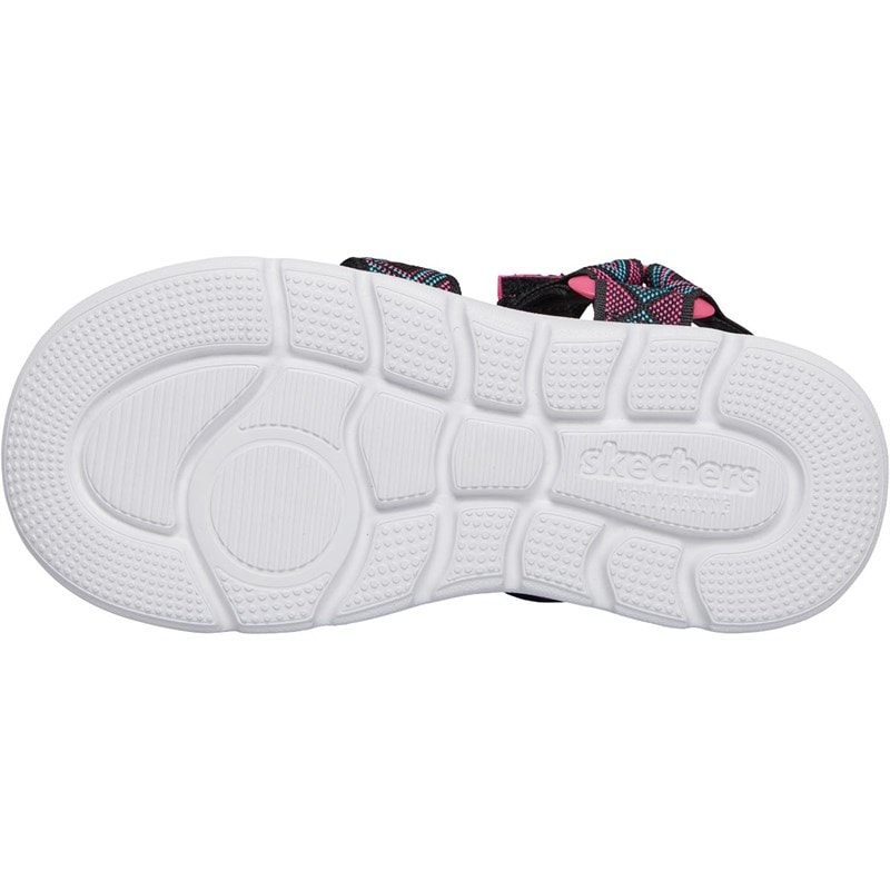 SKECHERS SPORT SKECHERS Junior C-Flex Bohemian Beauty Sandals Black/Multi - Image 3