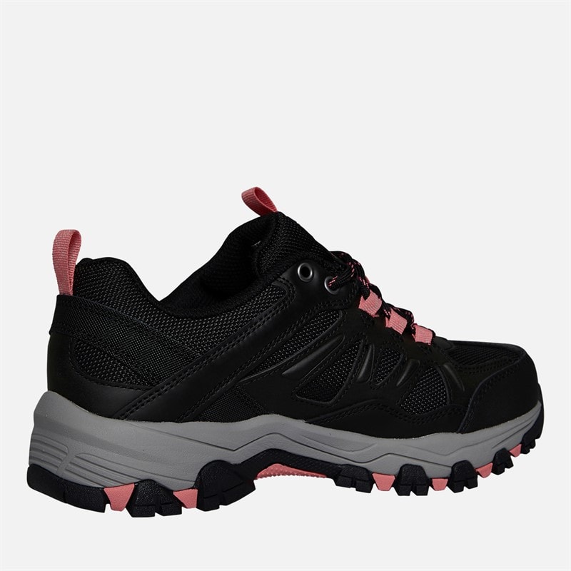 SKECHERS SPORT SKECHERS Womens Selmen Waterproof Walking Shoes Black/Charcoal - Image 5