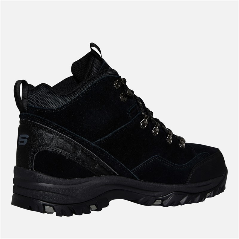 SKECHERS SPORT SKECHERS Mens Relment Pelmo Waterproof Walking Boots Black - Image 5