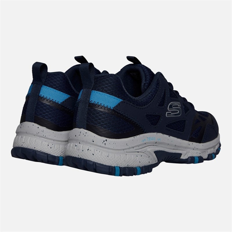 SKECHERS SPORT SKECHERS Mens Hillcrest Vast Adventure Trail Walking Shoes Navy - Image 3