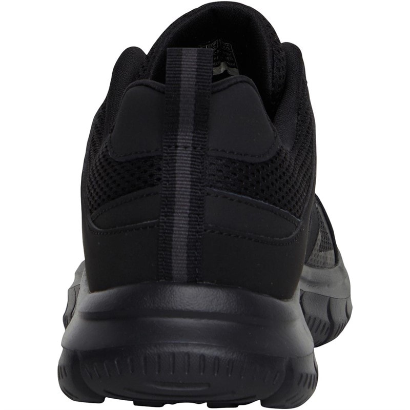 SKECHERS SPORT SKECHERS Mens Track Syntac Trainers Black - Image 3