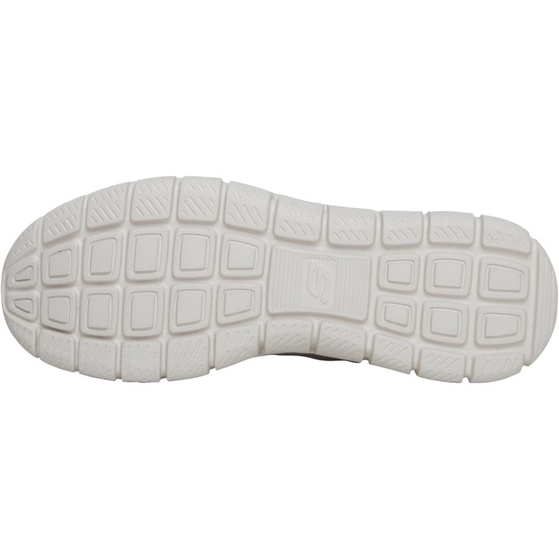 SKECHERS SPORT SKECHERS Mens Track Syntac Trainers Taupe - Image 2