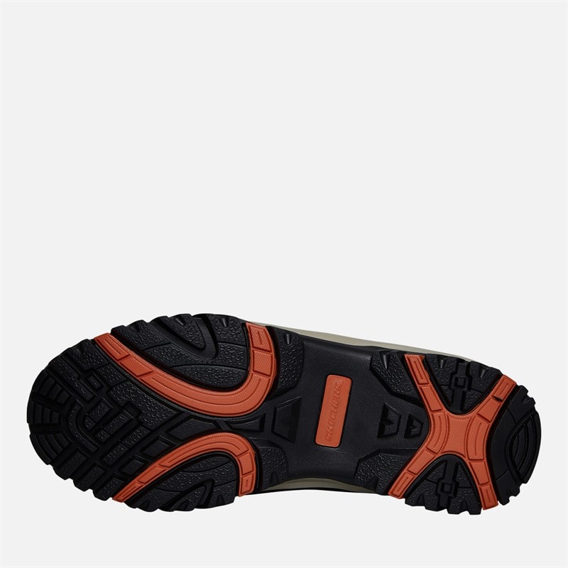 SKECHERS SPORT SKECHERS Mens Relment Pelmo Waterproof Walking Boots Dark Brown - Image 2