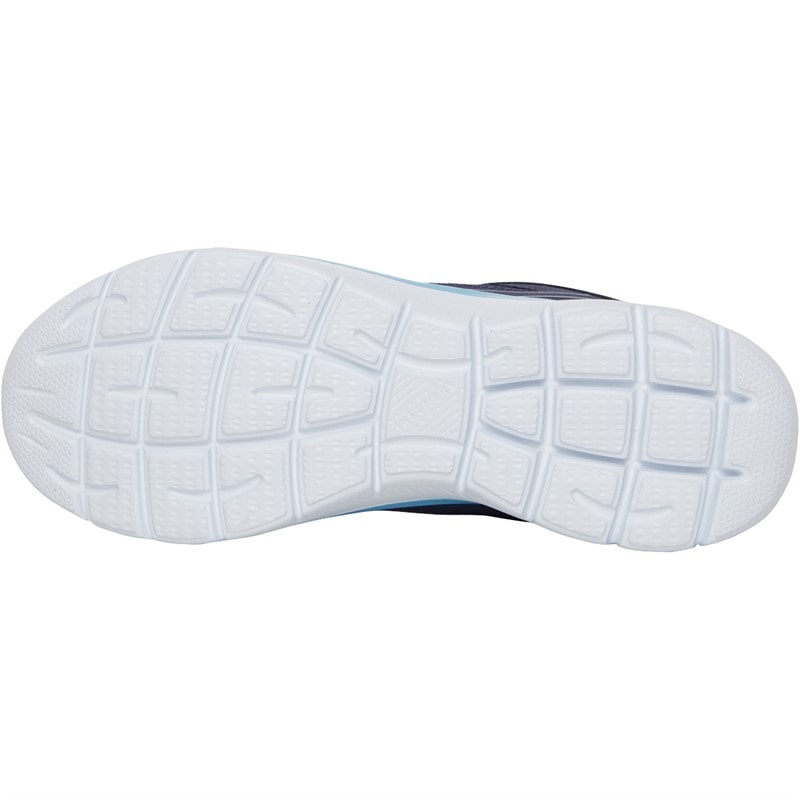 SKECHERS SPORT SKECHERS Womens Skechers Summits Suited Trainers Navy/Blue - Image 2