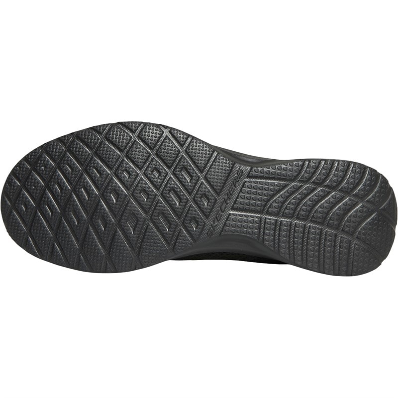 SKECHERS SPORT SKECHERS Mens Dynamight Trainers Black/Black - Image 2