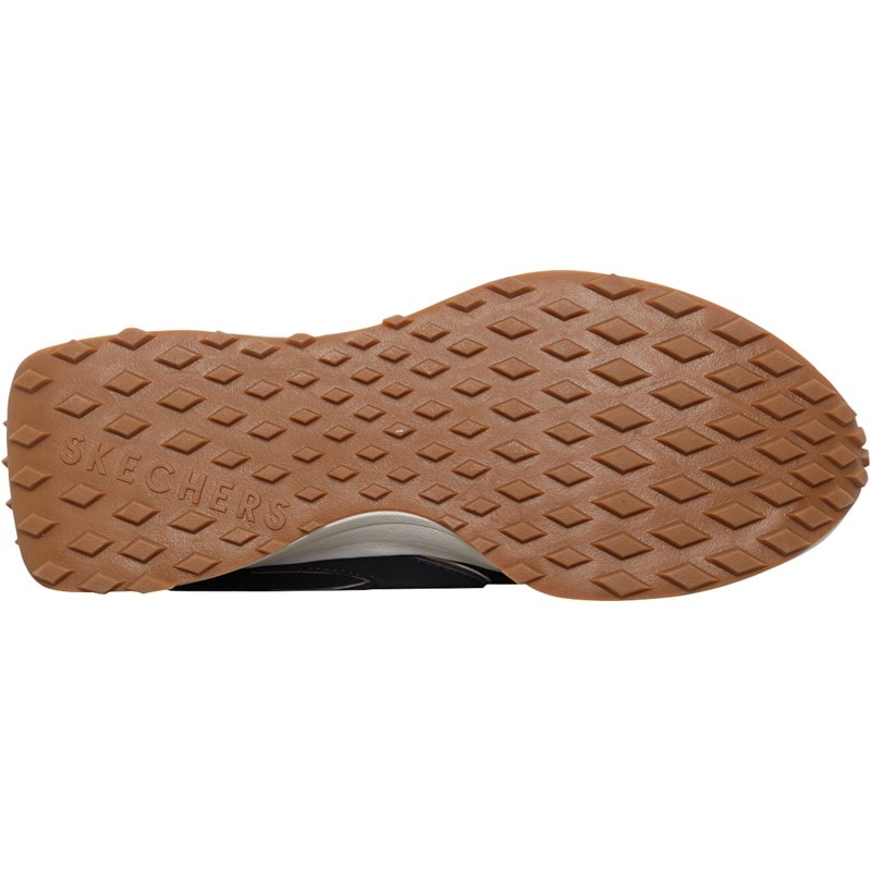 SKECHERS SPORT SKECHERS Womens Gusto Trainers Black/Gold - Image 2