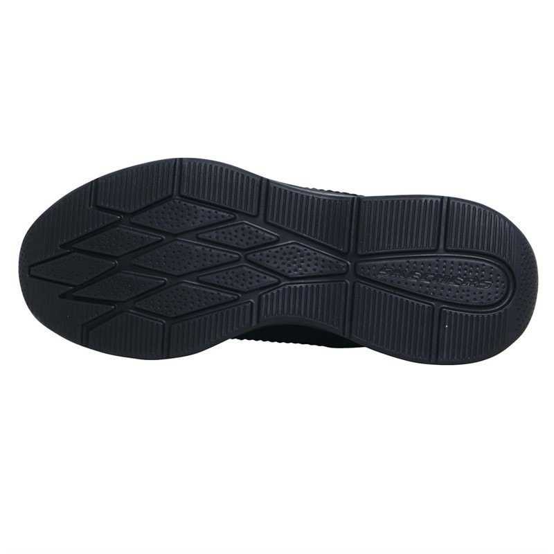 SKECHERS SPORT SKECHERS Womens Bobs Sport Squad Air Close Encounter Trainers Black/Black - Image 2