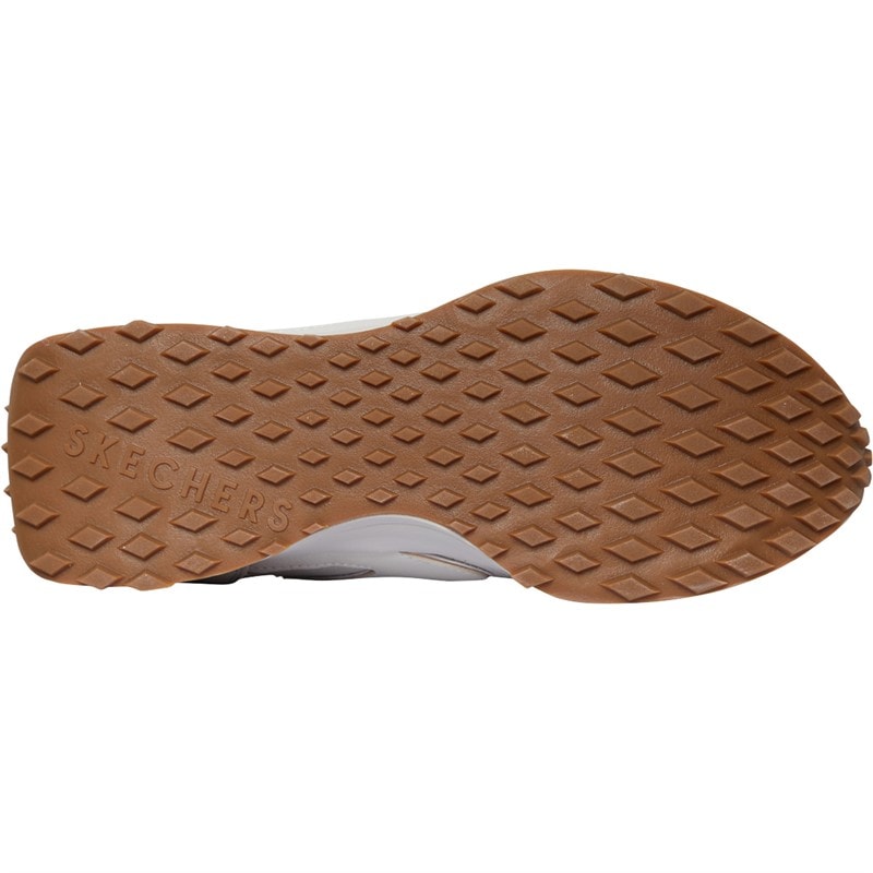 SKECHERS SPORT SKECHERS Womens Gusto Trainers Off White - Image 2