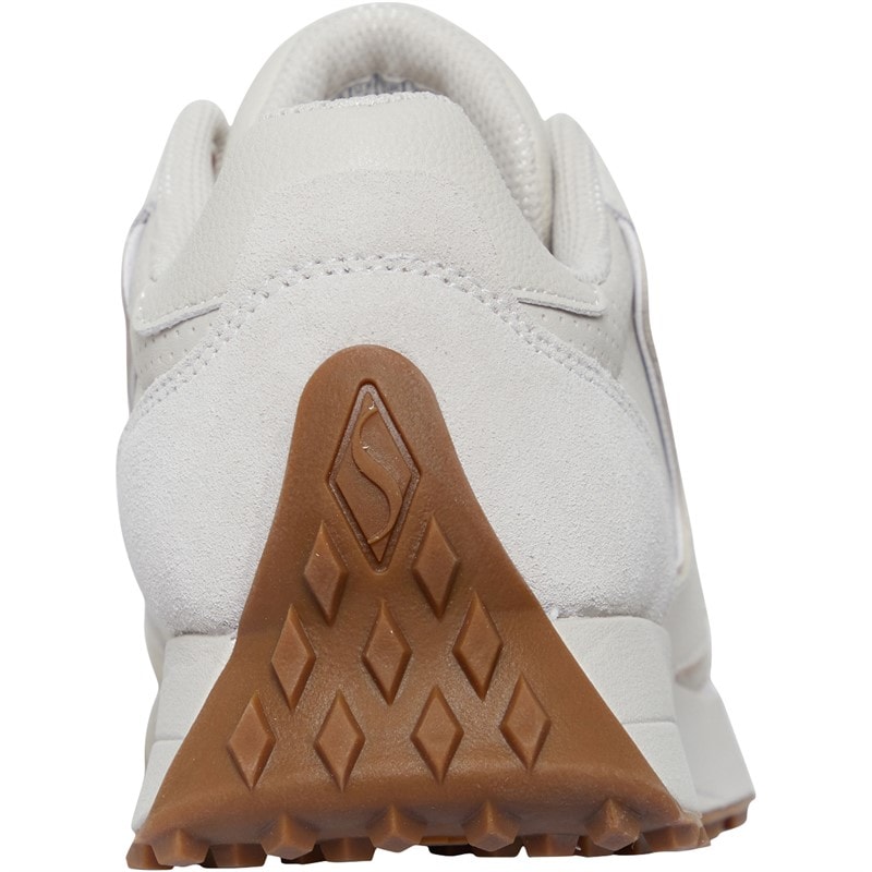 SKECHERS SPORT SKECHERS Womens Gusto Trainers Off White - Image 3