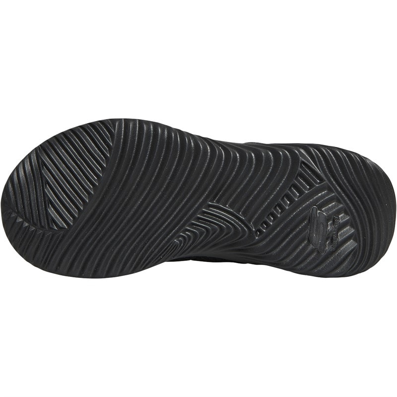 SKECHERS SPORT SKECHERS Junior Boys Bounder Baronik Trainers Black/Black - Image 2