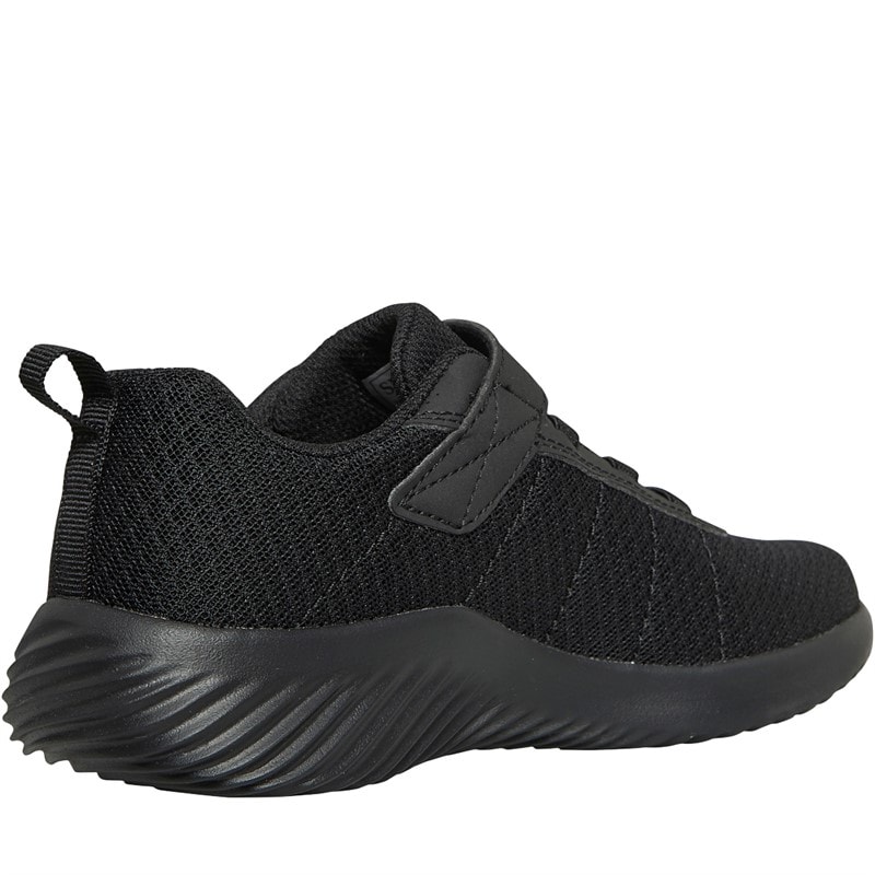SKECHERS SPORT SKECHERS Junior Boys Bounder Baronik Trainers Black/Black - Image 5