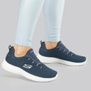 SKECHERS Womens Dynamight Trainers Navy