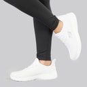 SKECHERS Womens Dynamight Trainers White