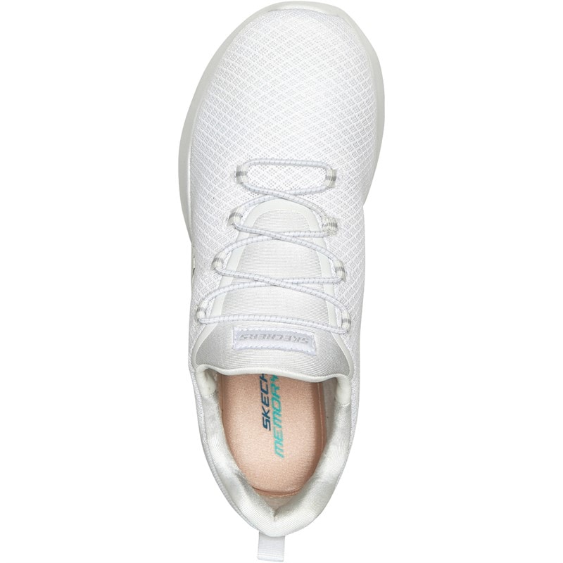 SKECHERS SPORT SKECHERS Womens Dynamight Trainers White - Image 4
