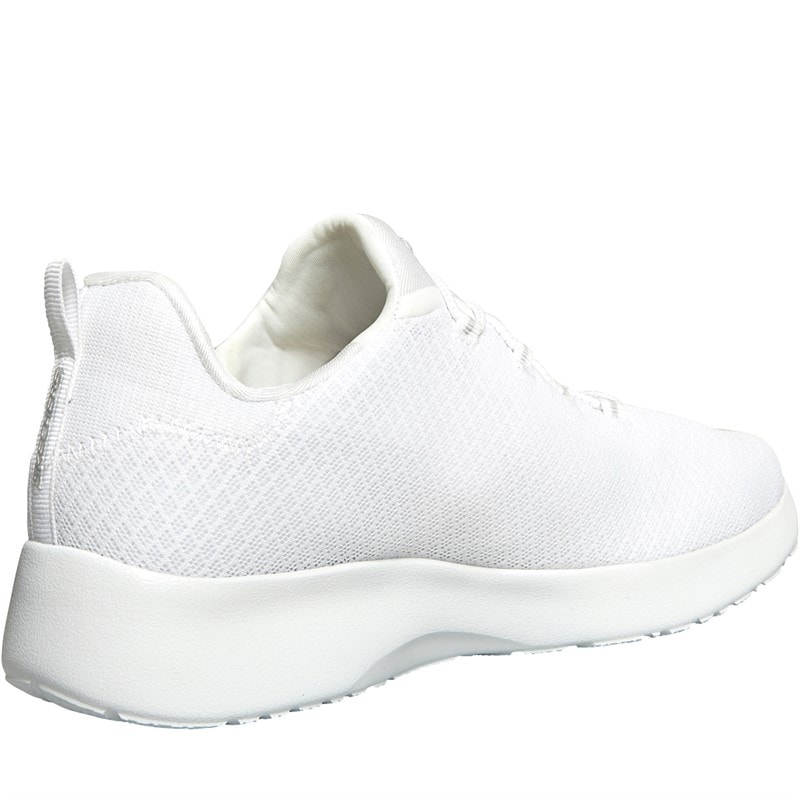 SKECHERS SPORT SKECHERS Womens Dynamight Trainers White - Image 5