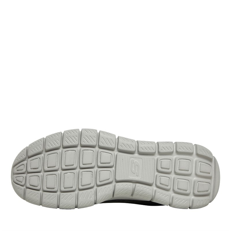 SKECHERS SPORT SKECHERS Mens Track Front Runner Trainers Charcoal/Black - Image 2