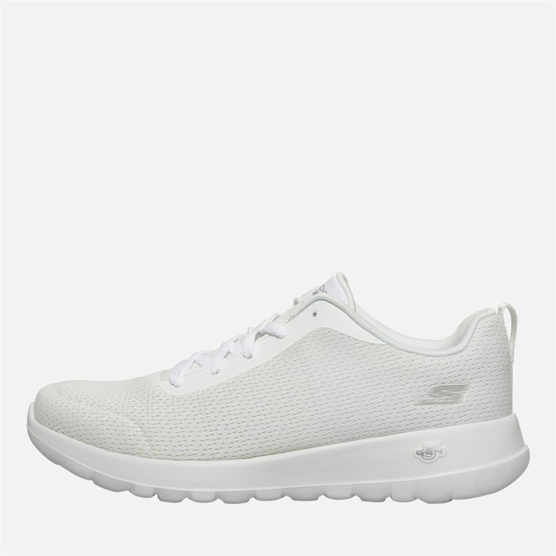 SKECHERS SPORT SKECHERS Womens Go Walk Joy Aurelia Trainers White/White - Image 2