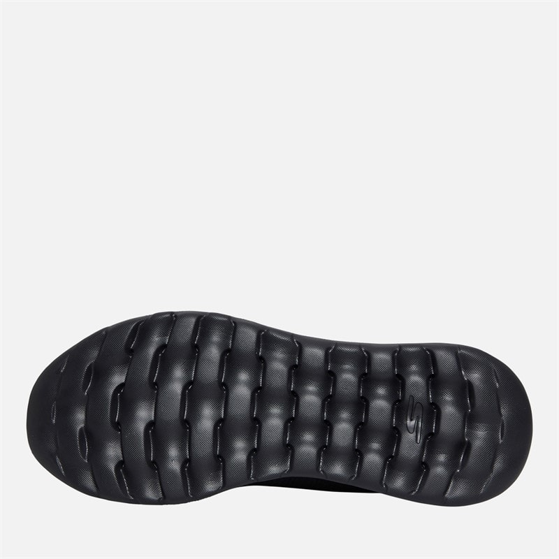 SKECHERS SPORT SKECHERS Mens Go Walk Max Adir Trainers Black/Black - Image 2
