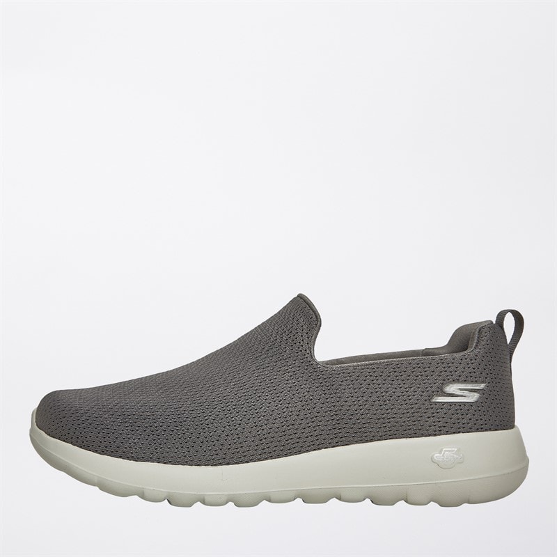 SKECHERS Mens Go Walk Max Ben Trainers Charcoal/White