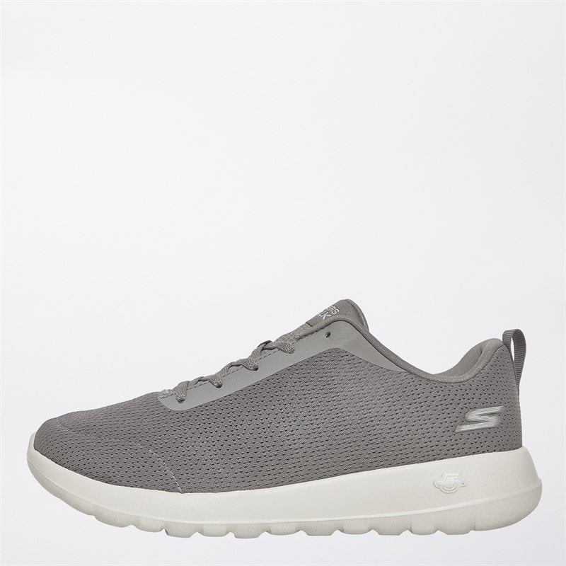 SKECHERS Mens Go Walk Max Adir Trainers Charcoal/White