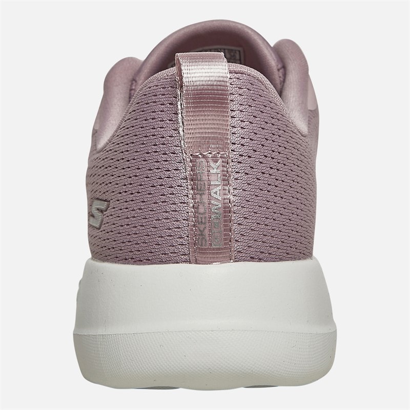 SKECHERS SPORT SKECHERS Womens Go Walk Joy Aurelia Trainers Mauve/White - Image 4