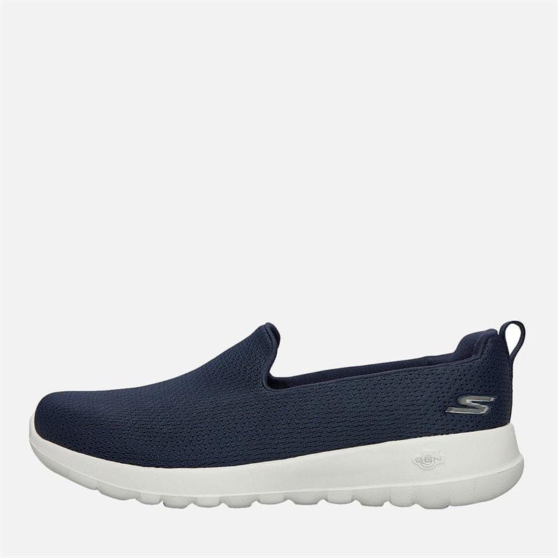 SKECHERS SPORT SKECHERS Womens Go Walk Joy Jaylene Trainers Navy/White - Image 2