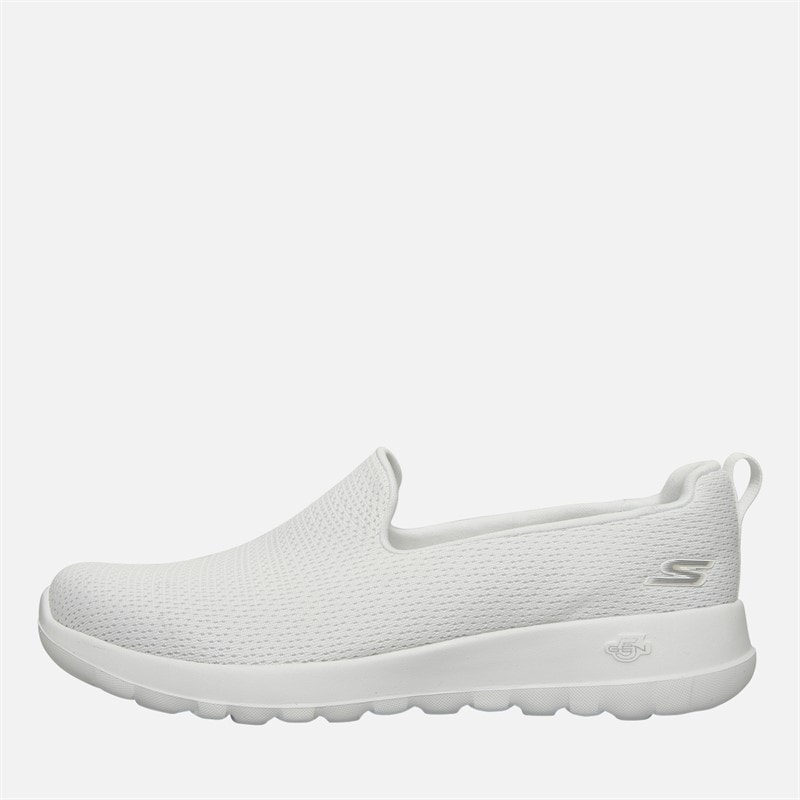 SKECHERS SPORT SKECHERS Womens Go Walk Joy Jaylene Trainers White/White - Image 2