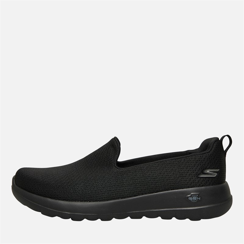 SKECHERS SPORT SKECHERS Womens Go Walk Joy Jaylene Trainers Black/Black - Image 2