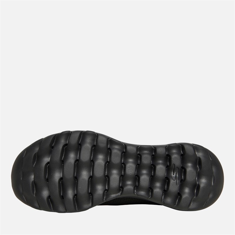 SKECHERS SPORT SKECHERS Womens Go Walk Joy Jaylene Trainers Black/Black - Image 3