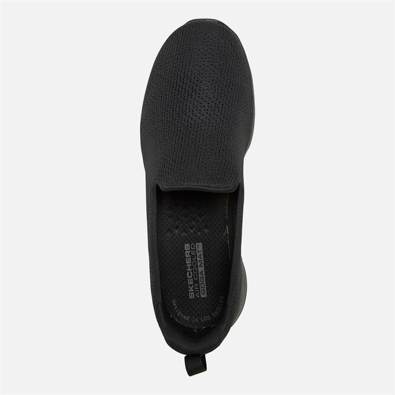 SKECHERS SPORT SKECHERS Womens Go Walk Joy Jaylene Trainers Black/Black - Image 5