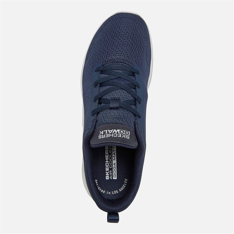 SKECHERS SPORT SKECHERS Womens Go Walk Joy Aurelia Trainers Navy/White - Image 5