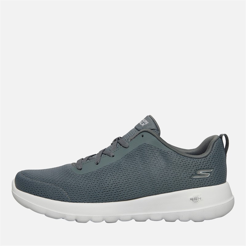 SKECHERS SPORT SKECHERS Womens Go Walk Joy Aurelia Trainers Charcoal/White - Image 2