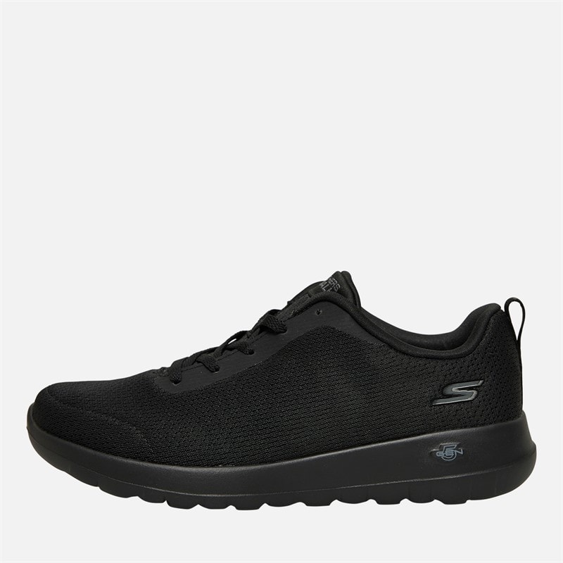 SKECHERS SPORT SKECHERS Womens Go Walk Joy Aurelia Trainers Black/Black - Image 2